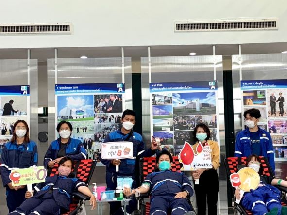ข่าวประชาสัมพันธ์ - PR News ดั๊บเบิ้ล เอ ร่วมบริจาคโลหิตครั้งที่ 104