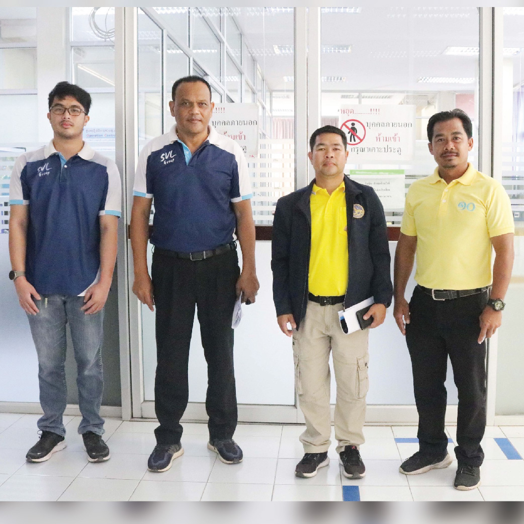 ข่าวขนส่ง - หน่วยงานรัฐ เยี่ยมชม ศูนย์ปฏิบัติการควบคุมขนส่งสินค้า SVL Group