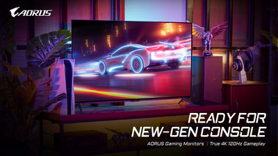 ข่าวไอที - GIGABYTE AORUS เปิดตัวมอนิเตอร์เล่นเกมระดับ 4K พร้อมใช้งานกับเกมคอนโซลรุ่นใหม่