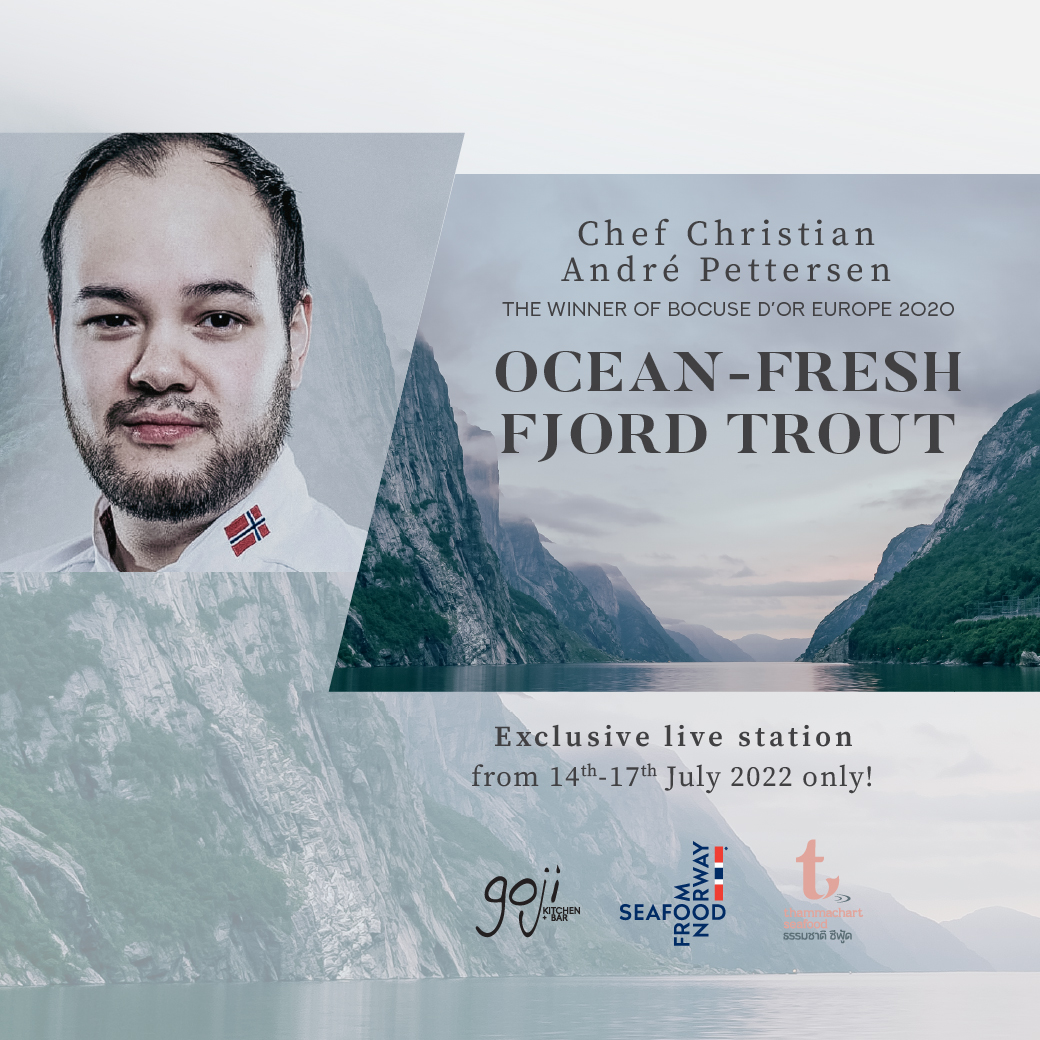 ข่าวอาหาร, เครื่องดื่ม - Savor the Ocean-Fresh Flavor of Fjord Trout at Goji Kitchen + Bar
