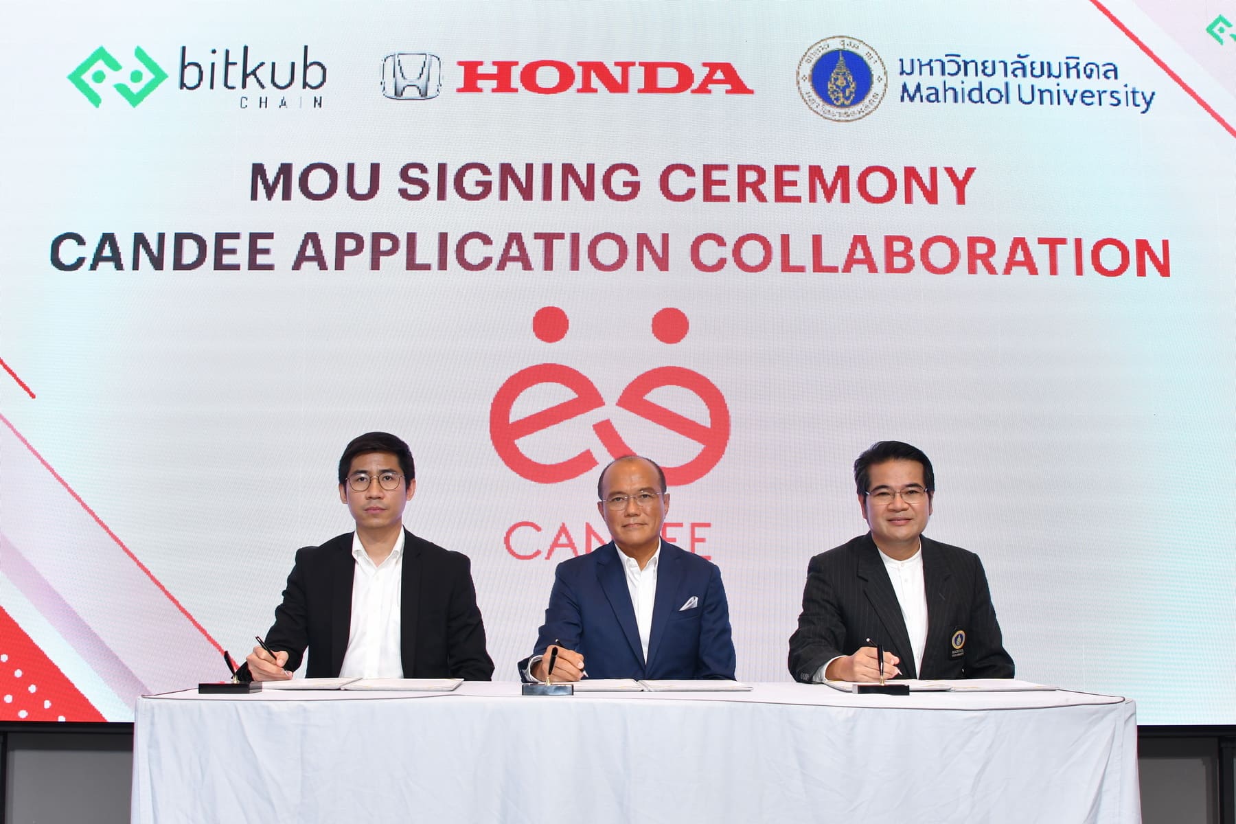 ข่าวธุรกิจ, สังคม - ?ฮอนด้า? ริเริ่มแอปพลิเคชัน CANDEE ร่วมกับ ?บิทคับ? ต่อยอดเทคโนโลยีบล็อกเชนสู่แพลตฟอร์มบันทึกความดีและสุขภาพ   พร้อมจับมือ ?คณะเทคนิคการแพทย์ ม.มหิดล?  คอมมิวนิตี้พาร์ตเนอร์รายแรก สร้างการเปลี่ยนแปลงเ
