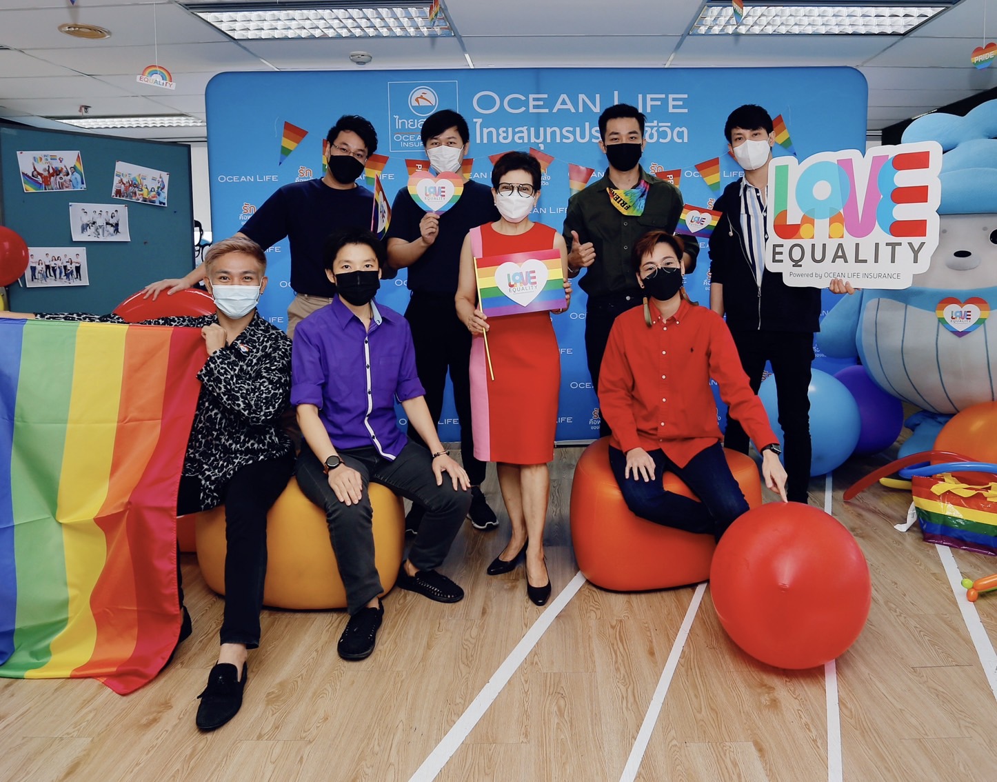 ข่าวการเงิน - Money News OCEAN LIFE ไทยสมุทร เดินหน้าสนับสนุนความรักอย่างเท่าเทียม จัดงาน ?LOVE EQUALITY? ส่งท้าย PRIDE MONTH