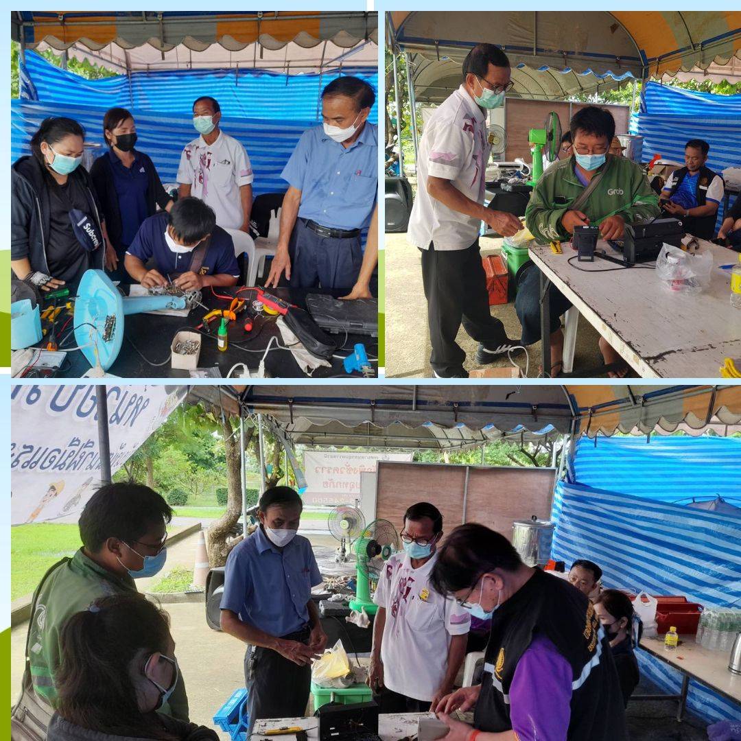 ข่าวประชาสัมพันธ์ - PR News บริการตรวจเช็ค ซ่อมอุปกรณ์ไฟฟ้าภายในบ้าน และซ่อมรถจักรยานยนต์ คลายทุกข์ สู้ภัยน้ำท่วม 2565
