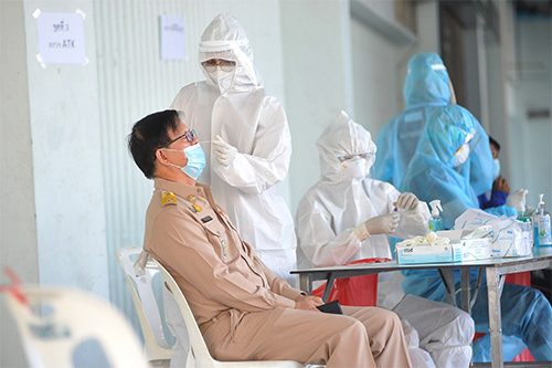 ข่าวราชการ, รัฐวิสาหกิจ - กรมพลศึกษา เข้ารับการตรวจคัดกรองเชื้อไวรัสโคโรนา 2019 (COVID-19)